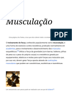 Musculação - Wikipédia, A Enciclopédia