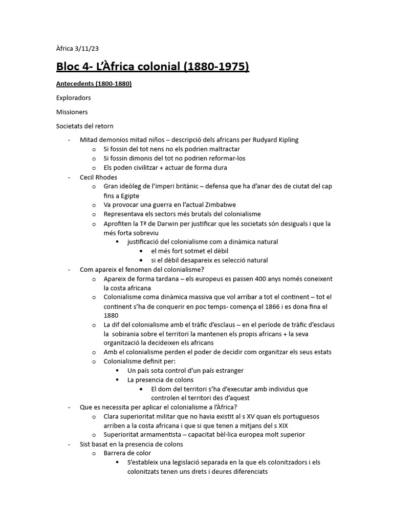 Bloc 4 | PDF