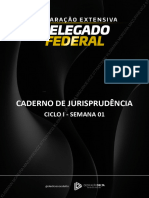 Caderno de Jurisprudência. Federal Preparacao Extensiva 42 Semanas Dedicacao Delta Caderno de Jurisprudencia Semana 01