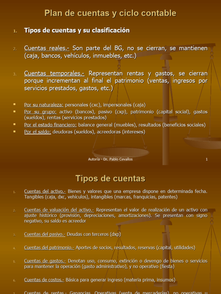 USFQ - PCPA 2024 - Plan de Cuentas y Ciclo Contable | PDF