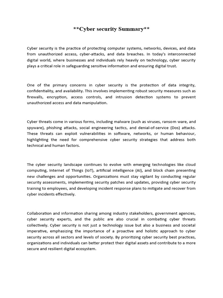 Cyber Security | PDF