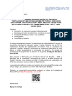 Carta de Invitación Sec. Educación Lanzamiento Proyecto p2