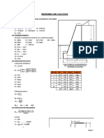 PDF Memoria de Calculo Muro Concreto Ciclopeo Compress