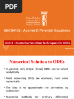 +++unit 3 - Numerical Solution Techniques For ODEs