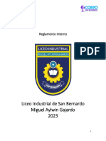 Reglamento Interno 2023 Liceo Miguel Aylwin G