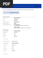 Home Affairs Radiological Report Form | PDF