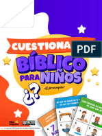 Cuestionario Bíblico para Niños