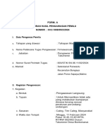 Form A. Firmawansah Patroli Di Masa Tenang