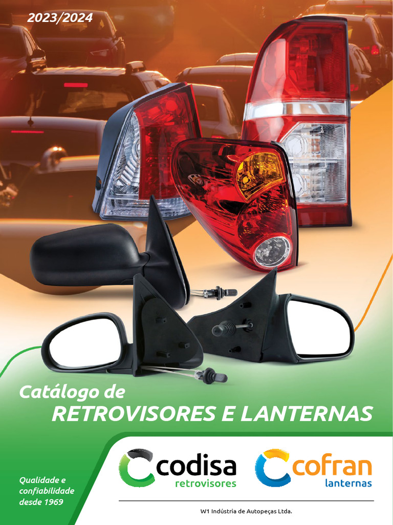 Catálogo Cofran: Retrovisores e Lanternas | PDF | Fabricantes de ...