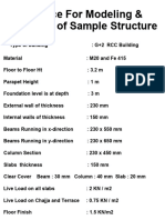 Practice of Modeling and Analysis With Sample Project