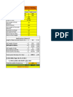 Primary Sizes of Columns