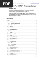 CableCALC BS 7671 Reference Manual