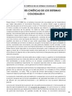 Propiedades cinéticas de sistemas coloidales II: Movimiento Browniano, difusión, ultracentrifugación y sedimentación