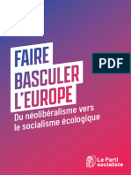 Texte Programmatique Faire Basculer L'europe