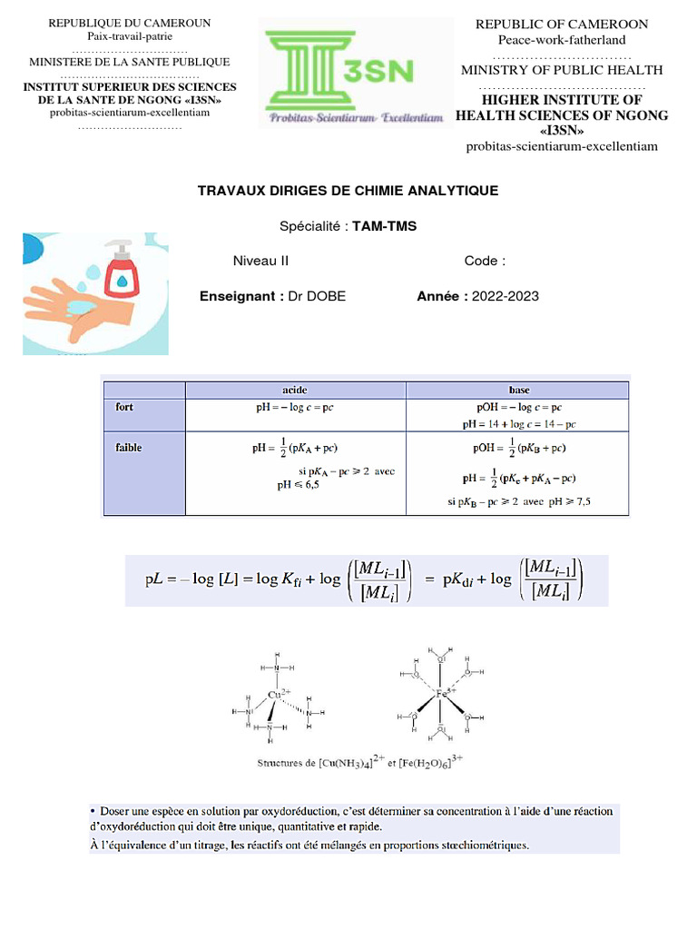 Titrage et Dosage en Chimie Analytique | PDF | Chimie | Titrage