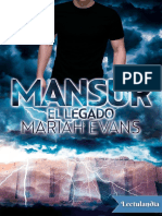 Mansur El Legado - Mariah Evans
