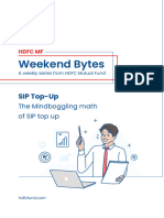 Weekend Bytes - HDFC - SIP Top-Up