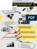 Yellow and Black Illustrative Project Management Infographic