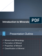 Mineralogy