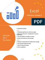 Excel Formation Initiation