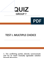 Quiz Group 7