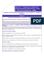 TRILHA de Bloco 4 - Trabalho e S - CNU