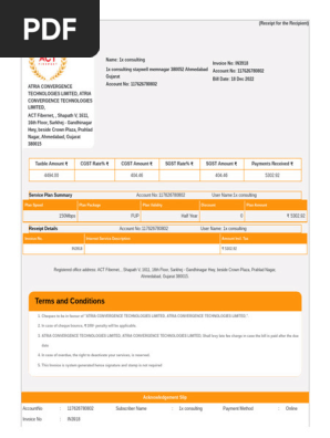 Invoice 