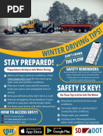 South Dakota Department of Transportation Winter Driving Tips