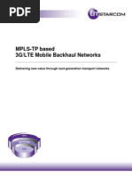 MPLSTP Based Mobile Backhaul Networks 572