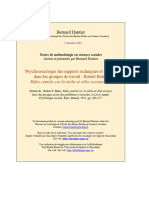 Psychosociologie Des Rapports Techniques Et Affectifs Dans Le Travail (R BALES)