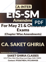 May 21 EIS-SM Amendments