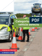 Categorisation of Vehicle Defects