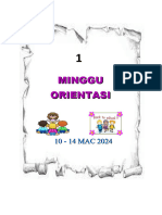 RPH 1 2018 Minggu Orientasi