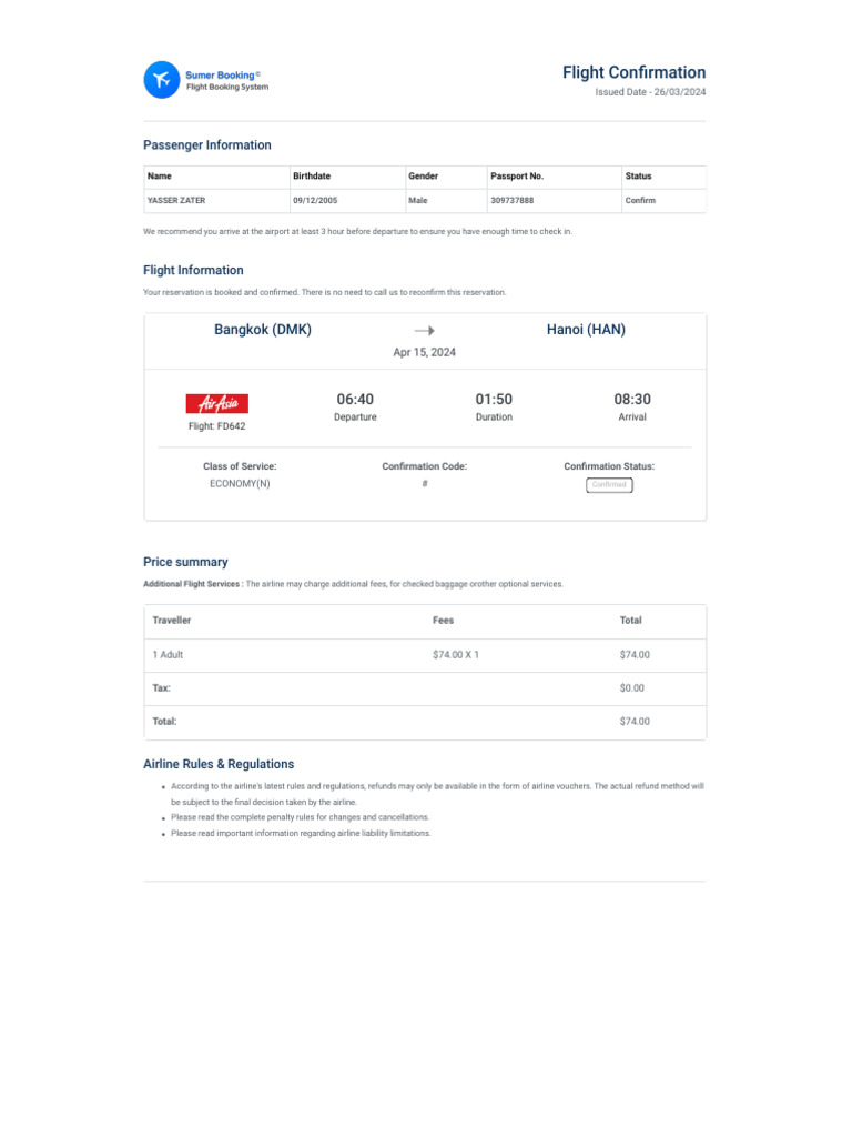 Flight Details for Travelers | PDF | Aviation