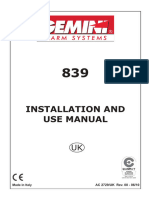 Gemini 839 User & Installation Guide