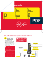 Virgin TV V6 QuickStart Guide For New Customers