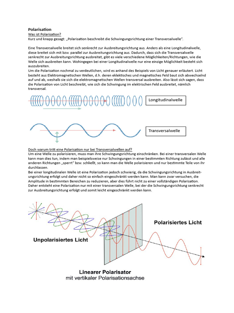 Polarisation | PDF