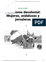 Andalucismo - Feminismo Decolonial - Mujeres, Andaluzas y Jornaleras - El Salto - Andalucía