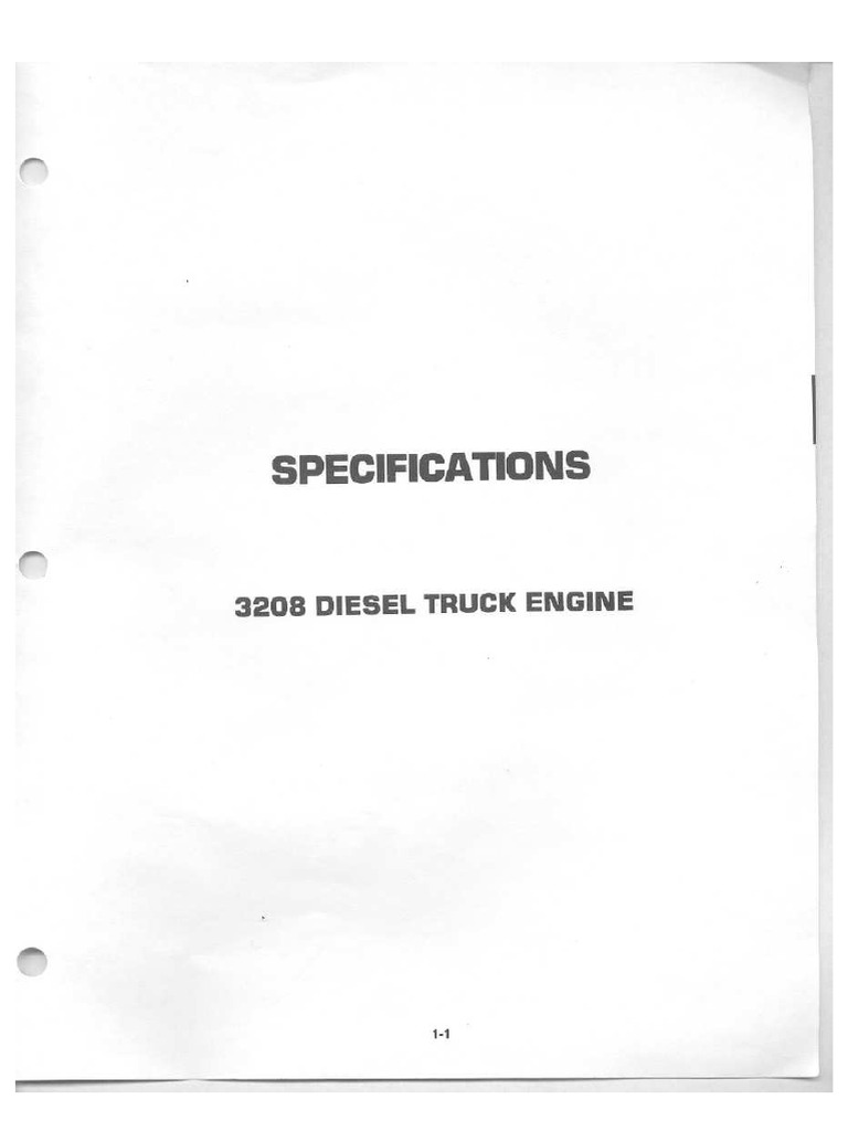CAT 3208 SERVICE MANUAL FREE visual data 7