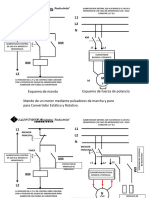 Diagrama de Control y Fuerza de Convertidor Estatico y Rotativo.