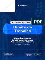 E-Book Liquidação - Por Arbitramento e Por Procedimento Comum - Prof. Cleize Kohls