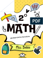 Copia de MATH 2° Cuadernillo Agosto