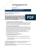 Actividad Semana 8 - Gestión Empresarial