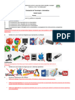 Primeras Evaluaciónes de T&I p1 Cuarto