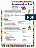 Mi Lista de Ütiles Escolares 2024