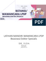 Latihan Mandiri Wawancara LPDP by Elda Y4L8pBOZbns4poaR