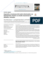 11 Depresión y Trastornos Del Sueño Relacionados Con Hipertensión Arterial Un Estudio Transversal en Medellín Colombia