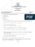 FICHA NR 04 EQUACOES DIFERENCIAIS