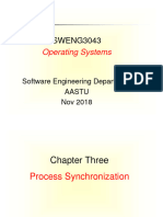 Chapter 3- Process Synchronization
