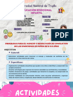 Programa de Resolución de Conflictos de 0 A 6 Años - Tarea 12